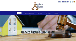 Desktop Screenshot of anglinauctions.com