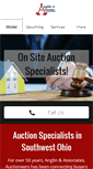 Mobile Screenshot of anglinauctions.com